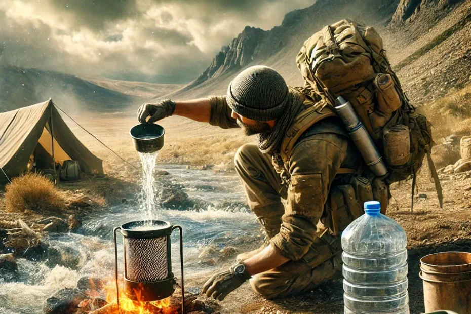 Cómo encontrar agua potable en situaciones extremas