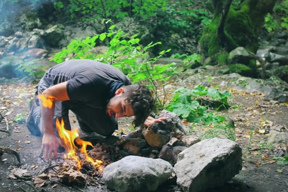 Cómo hacer fuego sin mechero ni cerillas