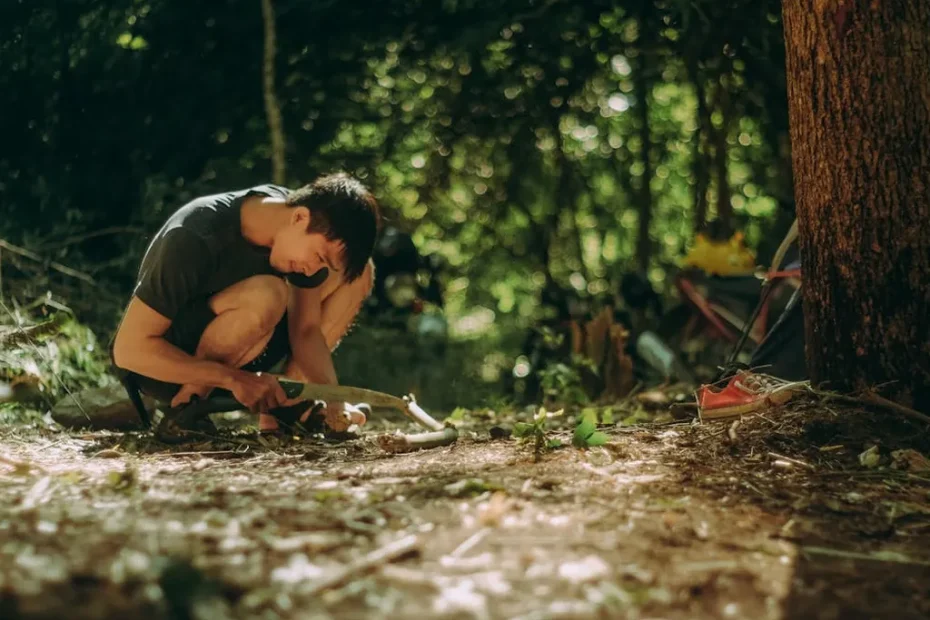 Cómo montar un refugio improvisado en la naturaleza